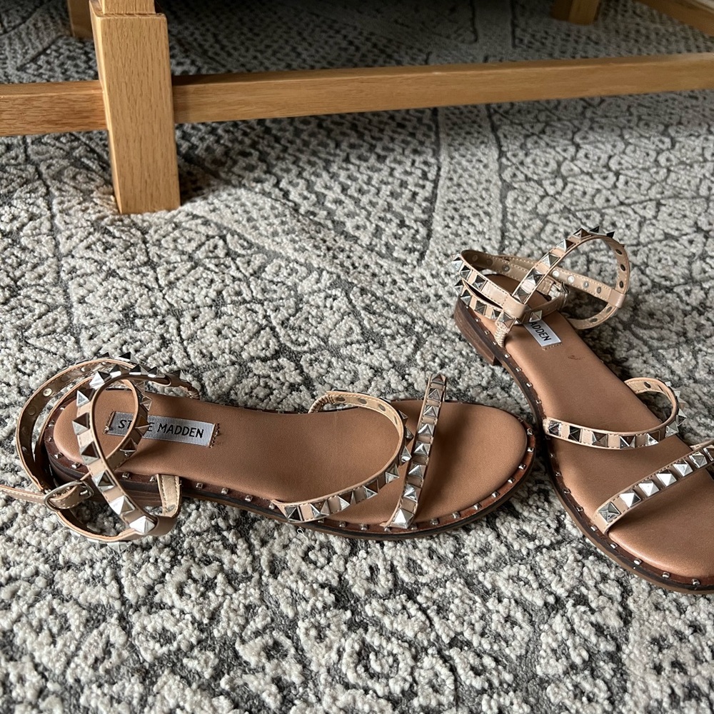 Steve Madden studded strap sandals